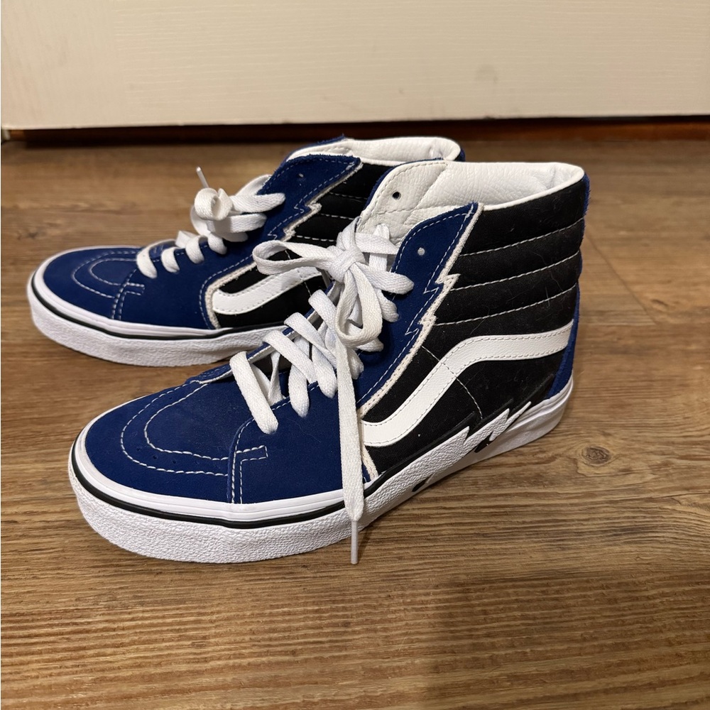 Vans High-Top Sneakers - Navy and Black